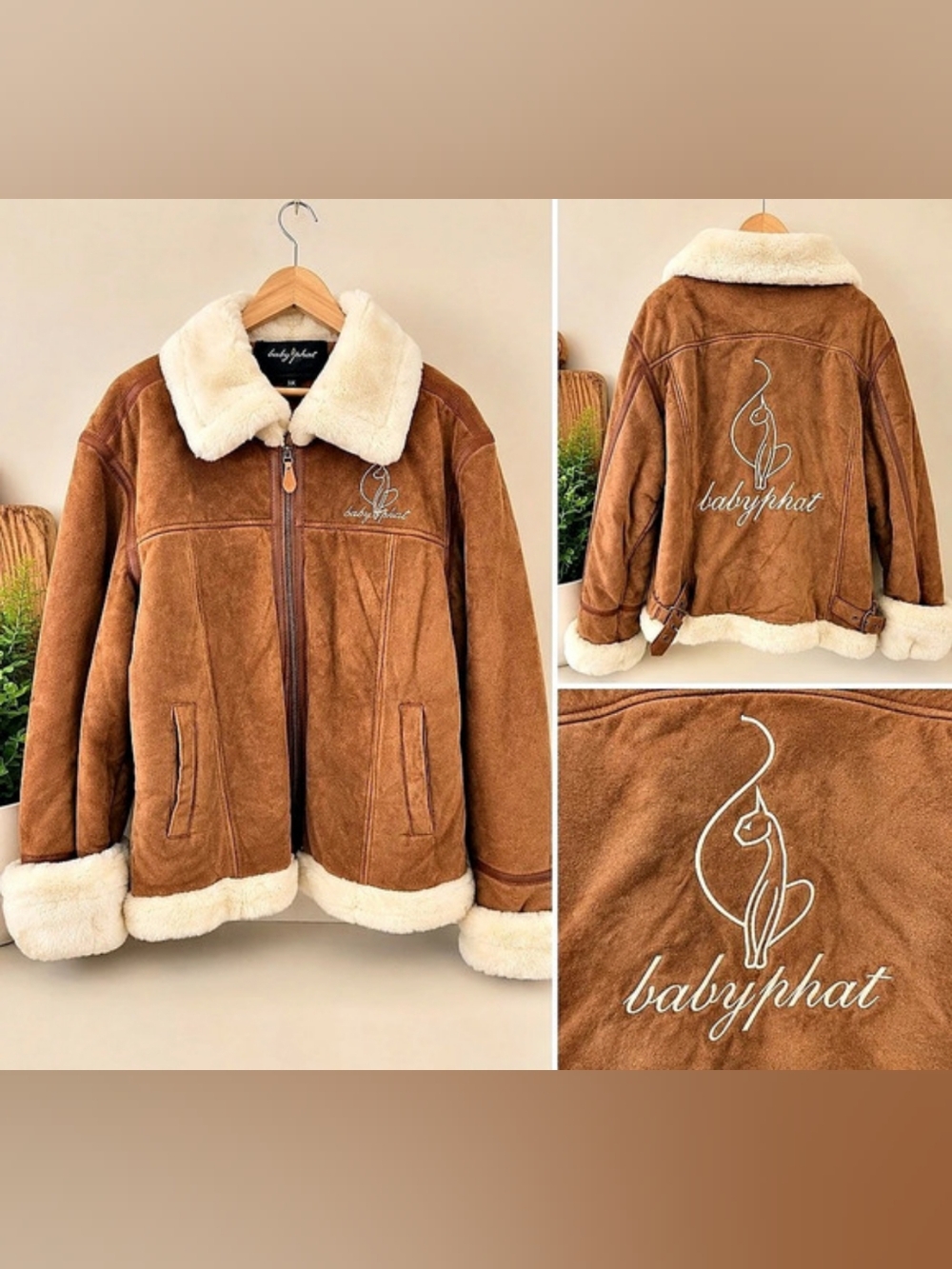 NEW - 2Baby Phat Brown Jacket – 3X